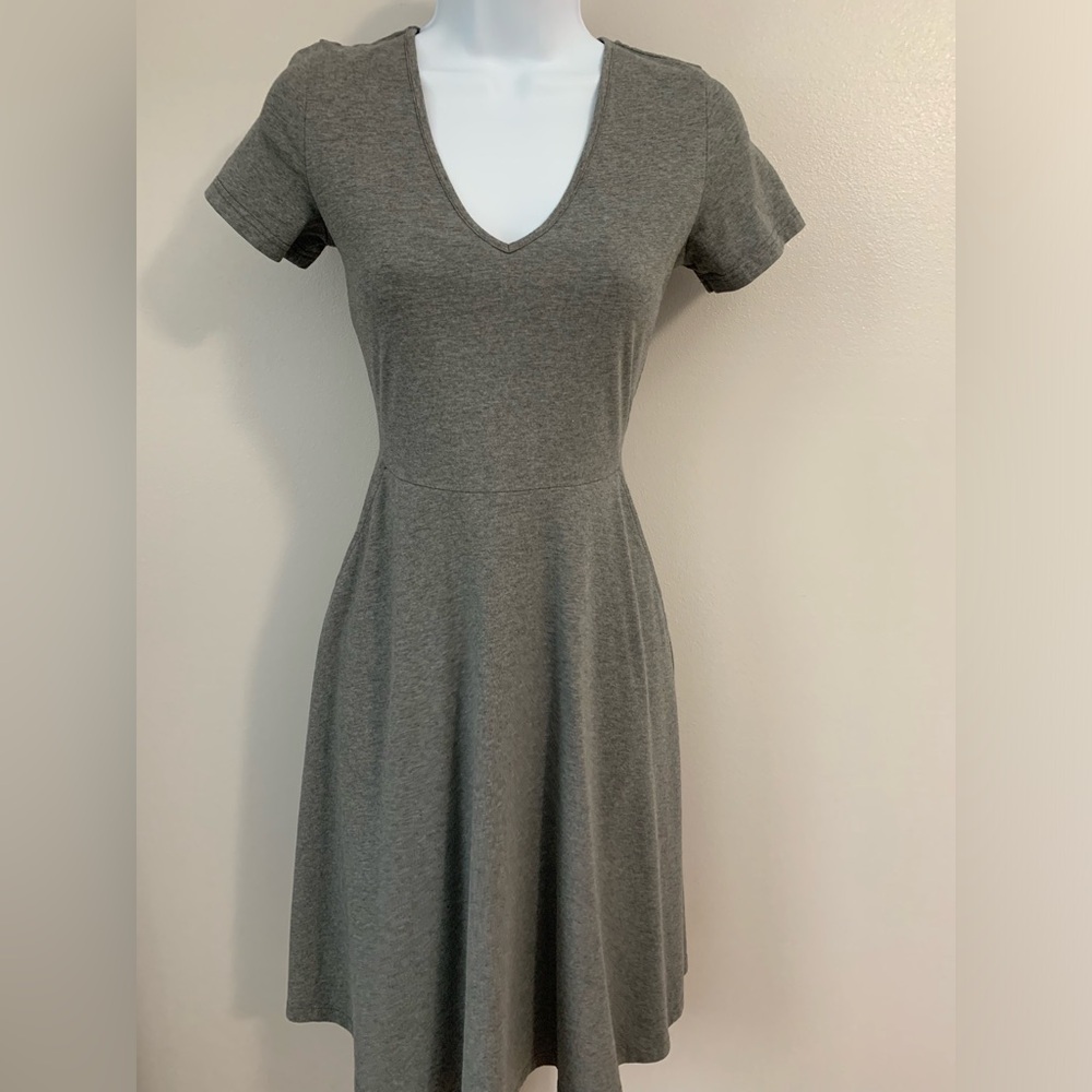 Francesca’s V-neck A-line Dress